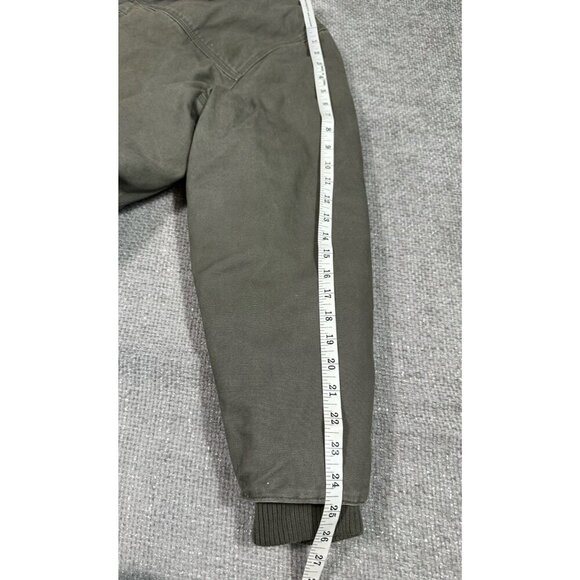 Gravel Gear Coat Mens Large Green Canvas Chore Workwear Grunge Stained‎ - Picture 10 of 15